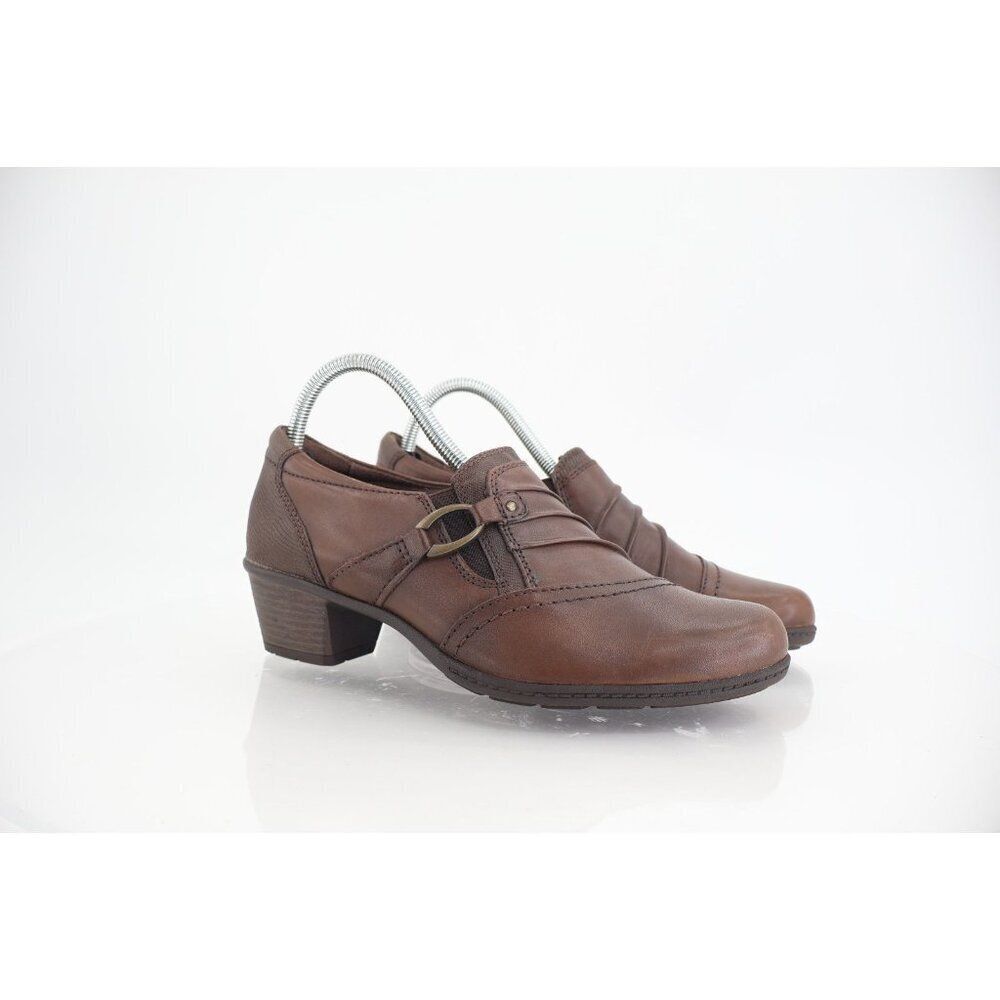 Earth Origins Women's Marietta Mavis Shooties Size 9 Narrow Low Block Heel